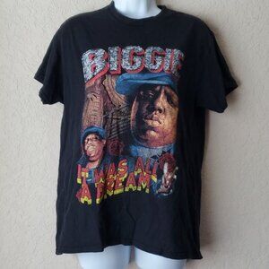 Biggie Notorious BIG-Mens T-Shirt,  M, Black, 100% Cotton